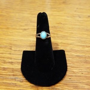 Silver & Turquoise Ring